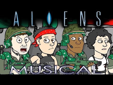♪ ALIENS THE MUSICAL - Animation Parody