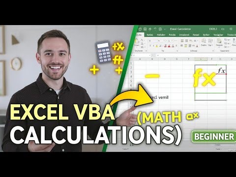 Math Manipulation in VBA | Perform Calculations in Excel VBA | Beginners Tutorial