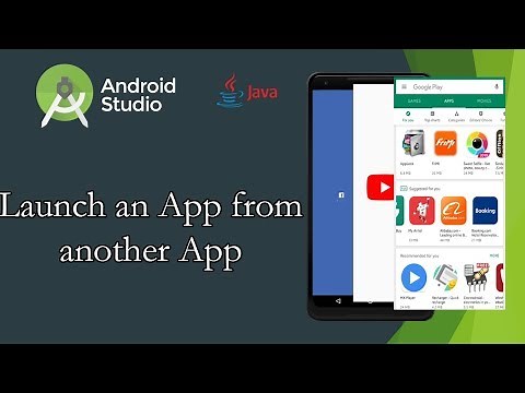 Android Open another app from Your app | Java