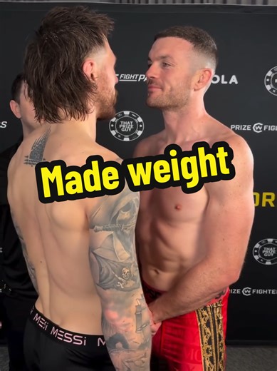 Ready for Tomorrow Night's Fight!