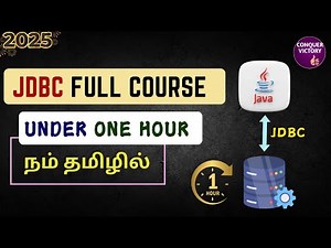 JDBC Full Course in Tamil [2025] Java Database Connectivity | Beginners | jdbc tutorial in tamil