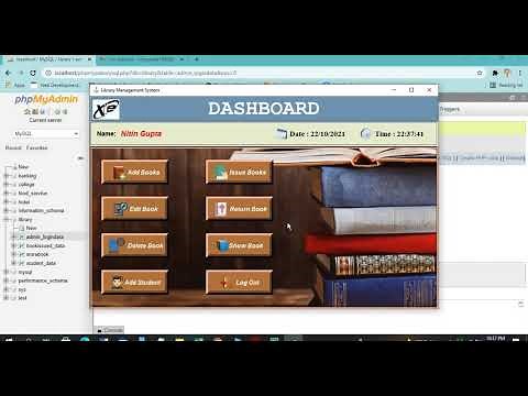 Library Managment Using Python GUI (tkinter)