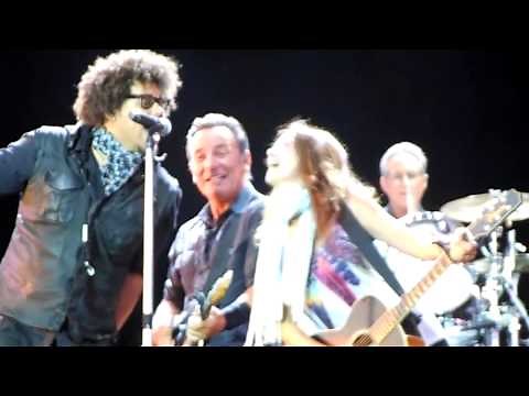 Bruce and Pamela Springsteen, London Olympic Park 2013