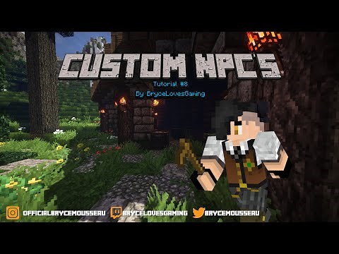 Minecraft Custom NPCs Tutorial 8: FACTIONS!!