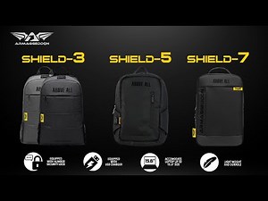 ARMAGGEDDON | SHIELD SERIES | ANTI-THEFT ULTIMATE GAMING LAPTOP BACKPACK