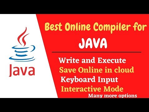 Java Best Online Compiler || JDoodle || Write-Compile-Execute-SAVE ONLINE || Java Tutorial
