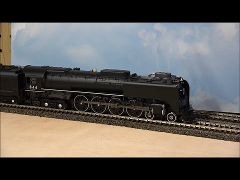 Review: Broadway Limited FEF Northern #844 & 843 Paragon 4, 4-8-4 Steam Loco BLI!