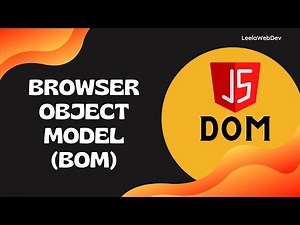 4. Browser Object Model BOM. What is BOM - DOM