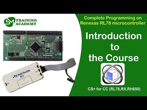 Introduction to the Renesas RL78 Programming Course