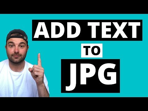 How to ADD Text to a JPG ONLINE