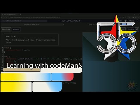 Build a Penguin - Step 55 | Learn CSS & HTML | FreeCodeCamp