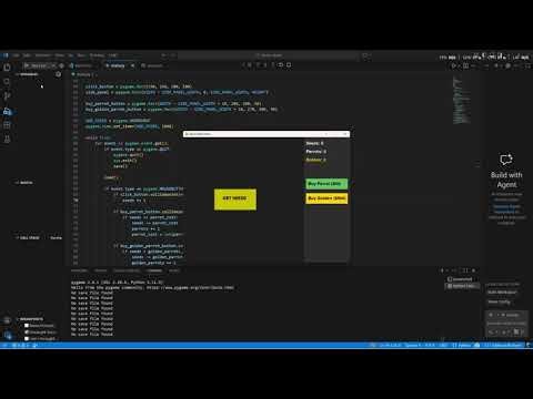 Making a seed clicker in python - 2nd part data save, load