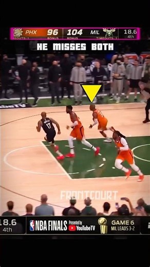 PART 2 - Epic Emotional Ending in Championship Game 👏 Suns vs Bucks Game 6 #nba #shorts