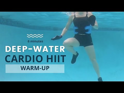 Water Aerobics Workout: Cardio HIIT Circuit | Deep-Water Aerobic Series