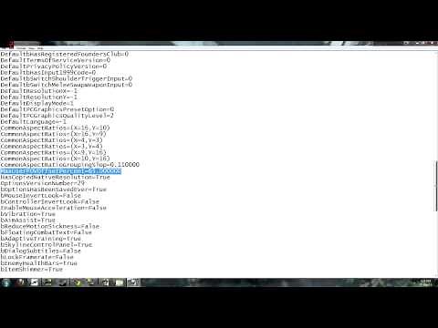 BioShock Infinite Field of View [FOV] Tutorial