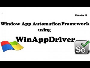 Window Desktop App Automation Using WinAppDriver(via Selenium) Chapter 1
