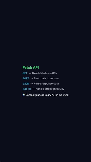 JavaScript Fetch API for Beginners | JavaScript Mastery Ep.8