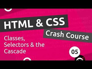 HTML & CSS Crash Course Tutorial #5 - CSS Classes & Selectors
