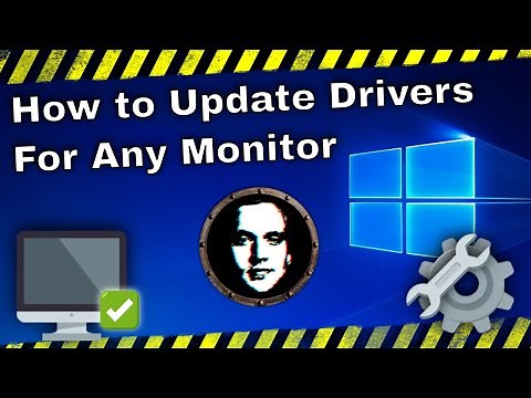 How to Install/Update Drivers for Your Monitor, Screen or Gaming Display - Fix Monitor Driver Issues