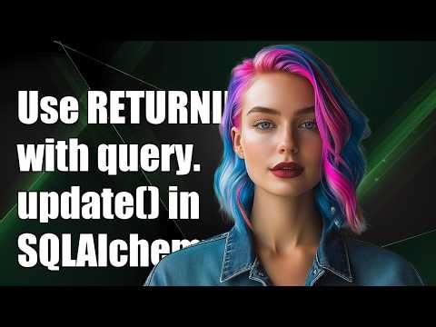 How to use RETURNING for query.update() with sqlalchemy