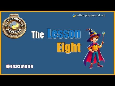 Python LevelUp Study Pack — Lesson 08: Code Example Demo | PythonPlayground.org | .club