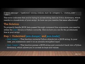 How to Pass JSON as a Command Line Argument to Your Python Script Using PowerShell