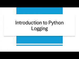 Introduction to Python Logging