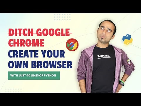 Create Your Own Browser Using Python | Python Project | PyQt5