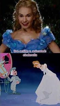 real or animated, they're both just as magical 💫 #Cinderella #30DaysOfDisney #Freeform