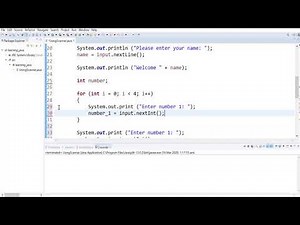 Java 6: Using for loops to get multiple user input