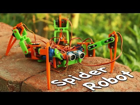 Make a Intelligent Spider Robot #Science Project for Student