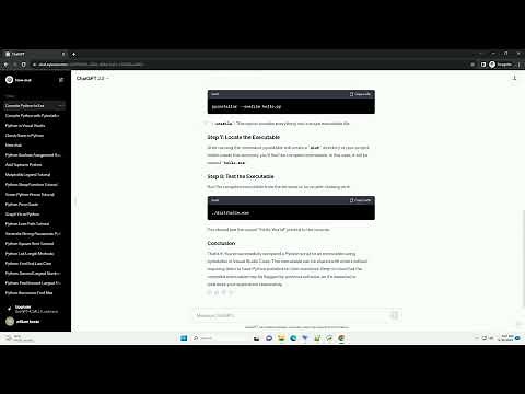 how to compile python to exe in visual studio code