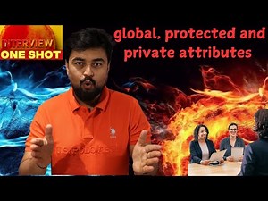 Learn - global, protected and private attributes #python