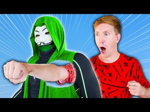 HE CAN DISAPPEAR? Spy Ninjas Go Undercover and Build DIY Spy Gadgets to Learn Magic Trick Challenge