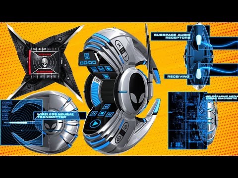 Alienware Windows Media Player Skins | Alienware Invader, Aurora, Dark Star | Techno Zaibi