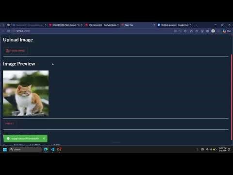 AI Image Classification using Taipy GUI and TensorFlow | Project Demonstration