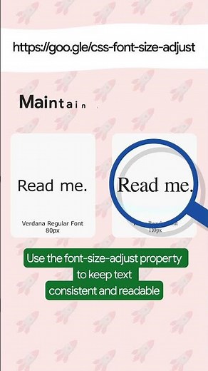 Keep text readable with CSS font-size-adjust