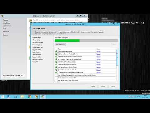 Upgrading to Microsoft SQL Server 2017
