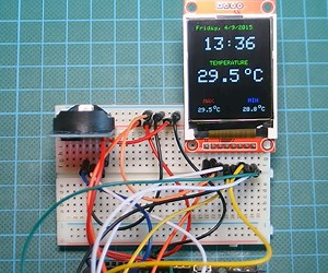 Arduino DS3231 Real Time Clock With Color TFT