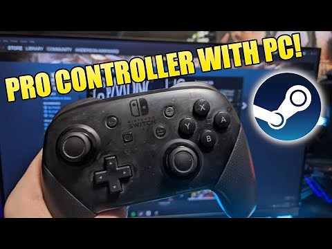 How to use a Nintendo Switch Pro Controller with your PC! (EASY) (2020) | SCG