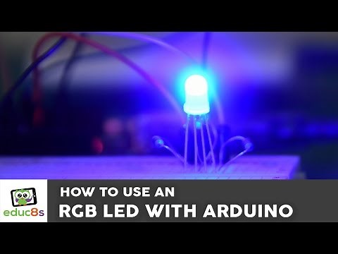 Arduino Tutorial: How to use an RGB LED with Arduino.
