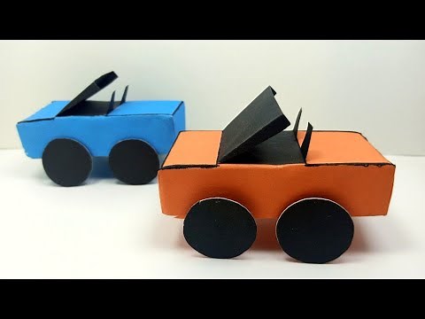 HOW TO MAKE A PAPER CAR | DIY Paper Car | Easy Origami Craft for Kids | Paper toy | kids craft idea.