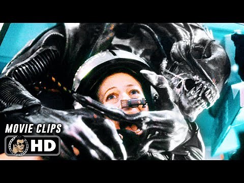 ALIENS CLIP COMPILATION (1986) Sci-Fi, Sigourney Weaver
