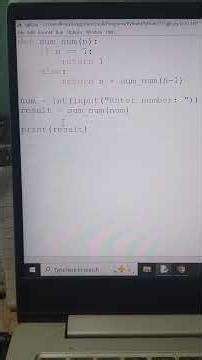 Recursive nature program in python with explanation in hindi #python #pythontutorial #code
