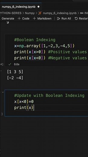 Boolean Indexing: The Fastest Way to Update Arrays!