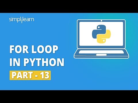 For Loop In Python | Introduction To For Loop In Python | Python Loops Tutorial | Simplilearn