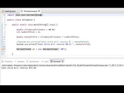 Formatting Decimals in Java