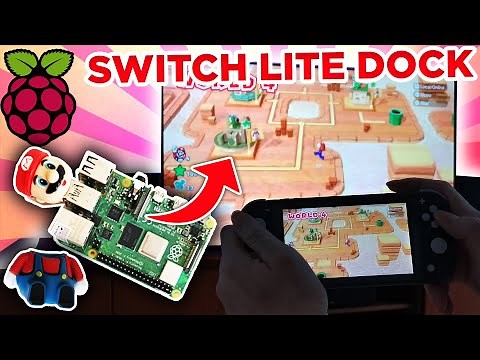 DOCK Nintendo Switch Lite on TV with Raspberry Pi (2021 HOW TO) SysDVR