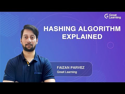 Hashing Algorithm explained | Hashing Algorithm Tutorial | Great Learning
