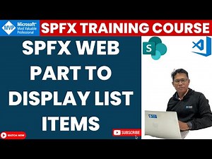 Display SharePoint Online List Items in SPFx Web Part using React